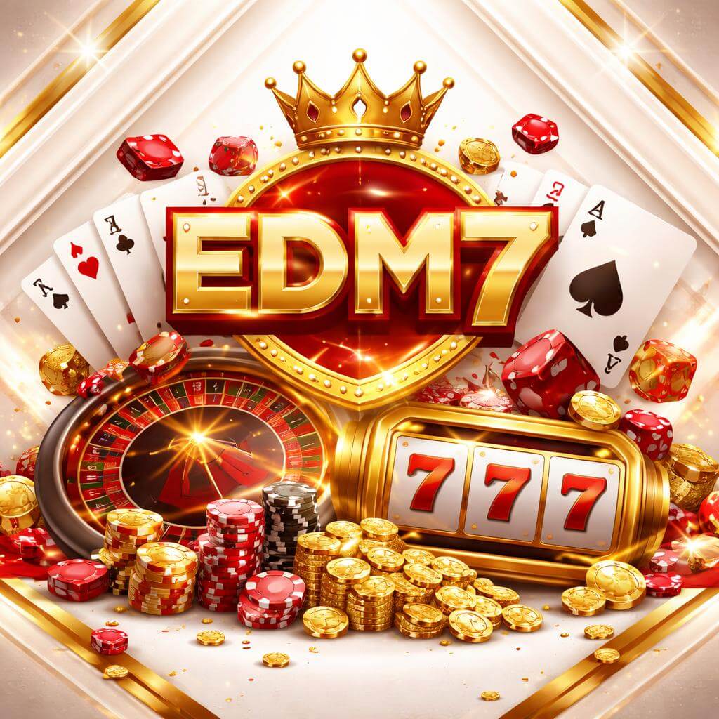 EDM7 gaming lobby with vibrant casino titles and a smooth player experience